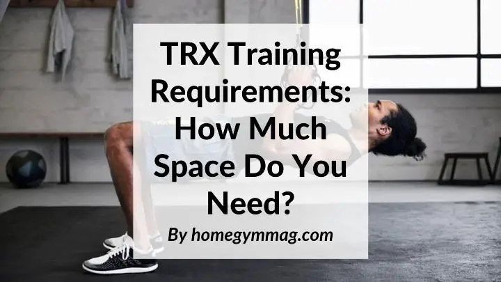 trx training space requirement