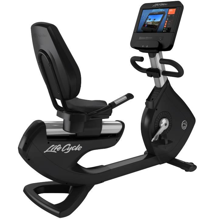 Life Fitness Platinum Club Series Recumbent Lifecycle Exercise Bike