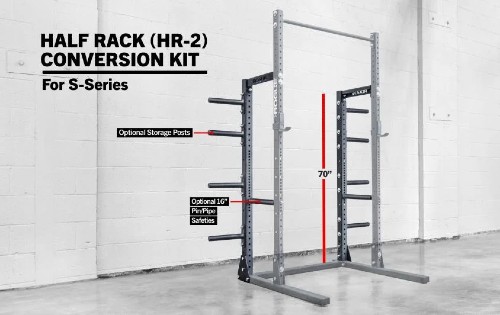 Rogue HR-2 HALF RACK CONVERSION KIT