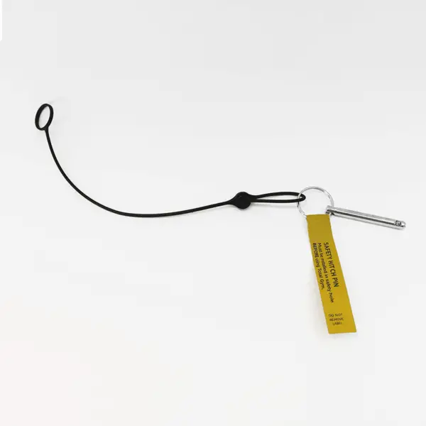 Safety Hitch Pin with Lanyard